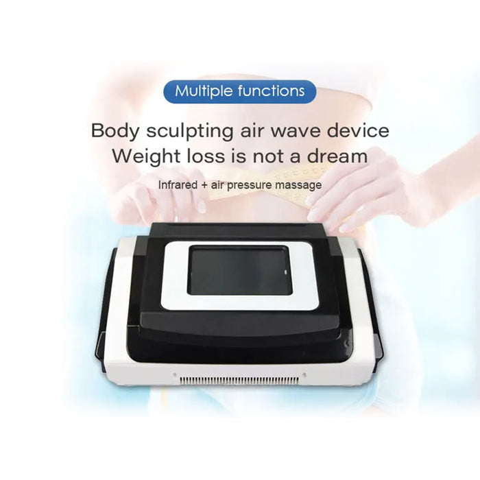 Boom 3 IN 1 Far Frared Pressotherapy EMS Sauna Blanket For Body Detox Massage Equipment  Slimming Weight Loss