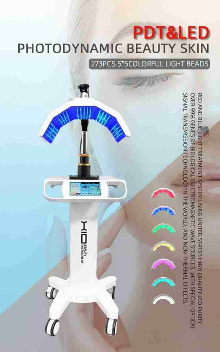 7 Colors Photon Therapy Machine LED Light Skin Care For Anti-Aging Lightening Skin Rejuvenation