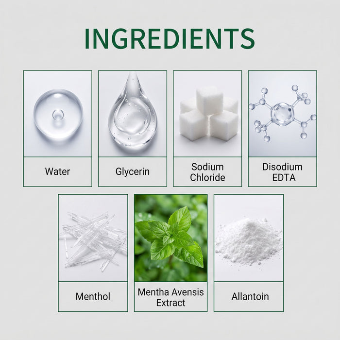 Mint Aromatherapy Nasal Inhaler Stick - Cooling Mint Scent for Everyday Refresh (1.5 ml)