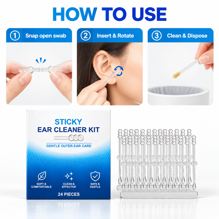 Sticky Ear Cleaning Kit (24 pcs)