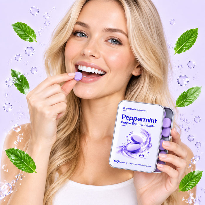 Purple Whitening Toothpaste Tablets (90 pcs)