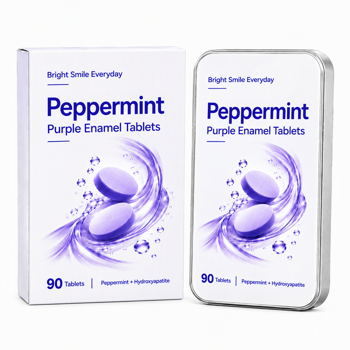 Purple Whitening Toothpaste Tablets (90 pcs)