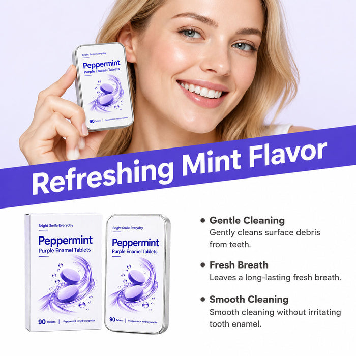 Purple Whitening Toothpaste Tablets (90 pcs)