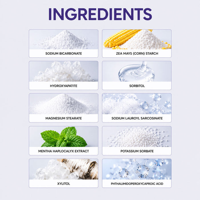 Purple Whitening Toothpaste Tablets (90 pcs)