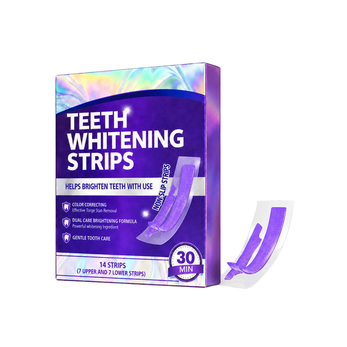 Purple Teeth Whitening Strips (7 Pairs)