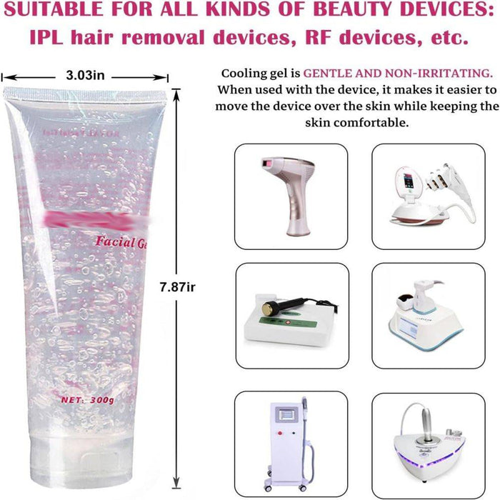 Conductive Gel For Facial Care Hair Remove IPL RF Microcurrent Machine