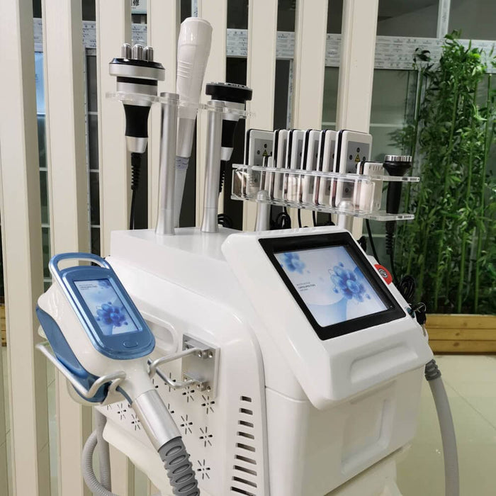 5-in-1 Cryolipolysis Machine | 360° Fat Freezing + RF + Cavitation + Lipo Laser Machine