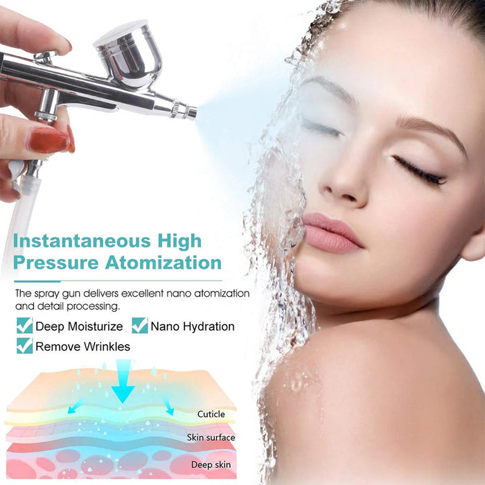 2 in 1 Microdiamond Dermabrasioni Machine Water Spray Skin Care Dermabrasion Peeling Skin Black Head Remove Skin Cleanning Device