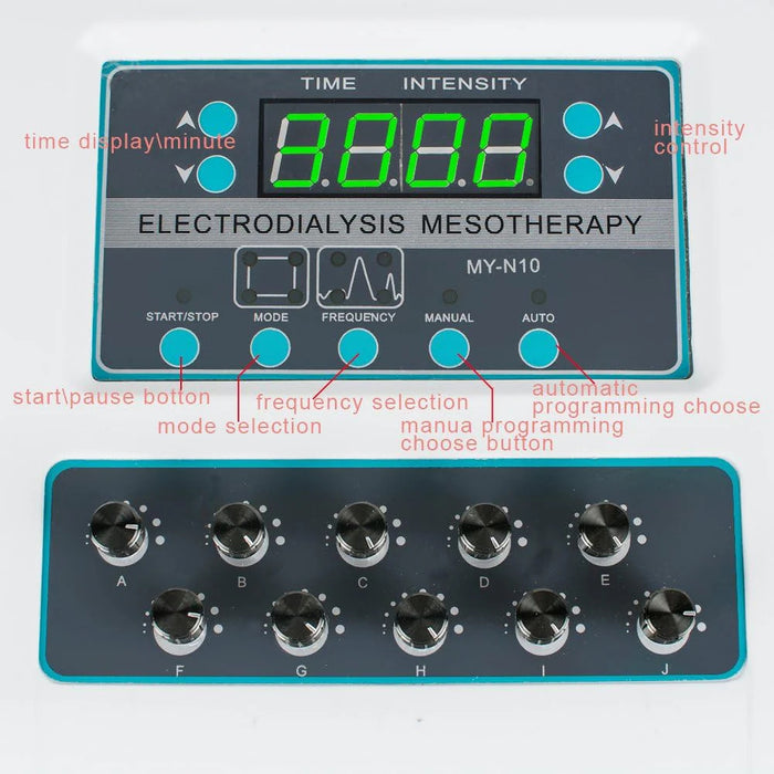 EMS Electric Muscle Stimulator Body Massage Slimming Beauty Machine Body Shaper Tighten Firmming Gentle Massage Set