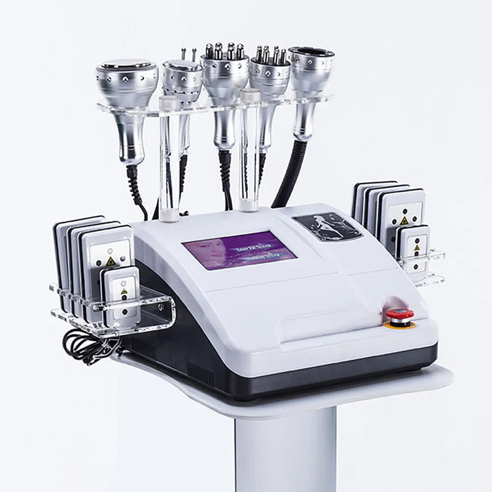 8 IN 1 Ultrasonic Cavitation Machine Radio Frequency Lipo Laser Slimming Body Sculpture Machine