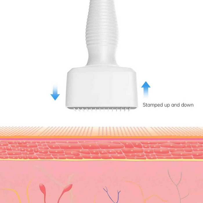 140A Derma Stamp Microneedling Beard Growth Face Adjustable Needle