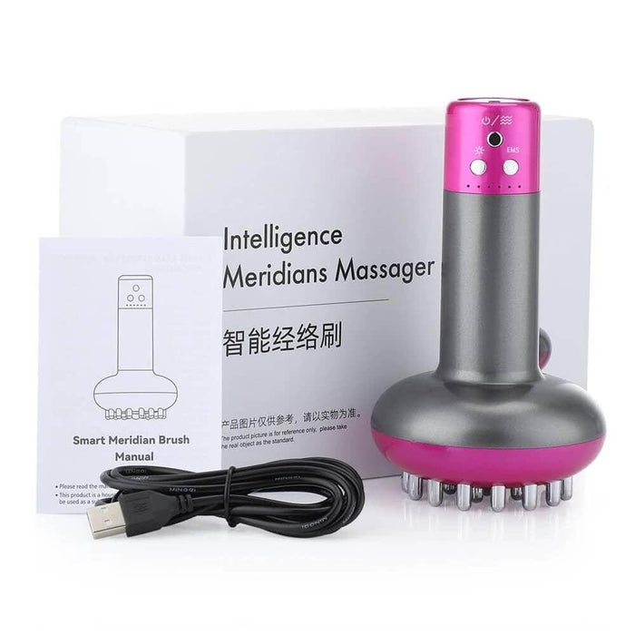 Rechargeable Guasha Body Shaping Massager Heating Meridian Scraping Fat Burner