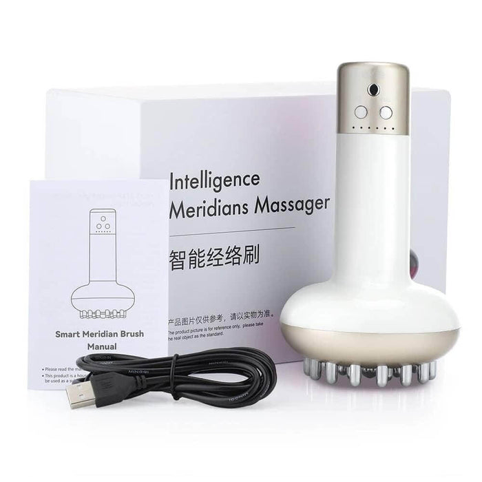 Rechargeable Guasha Body Shaping Massager Heating Meridian Scraping Fat Burner