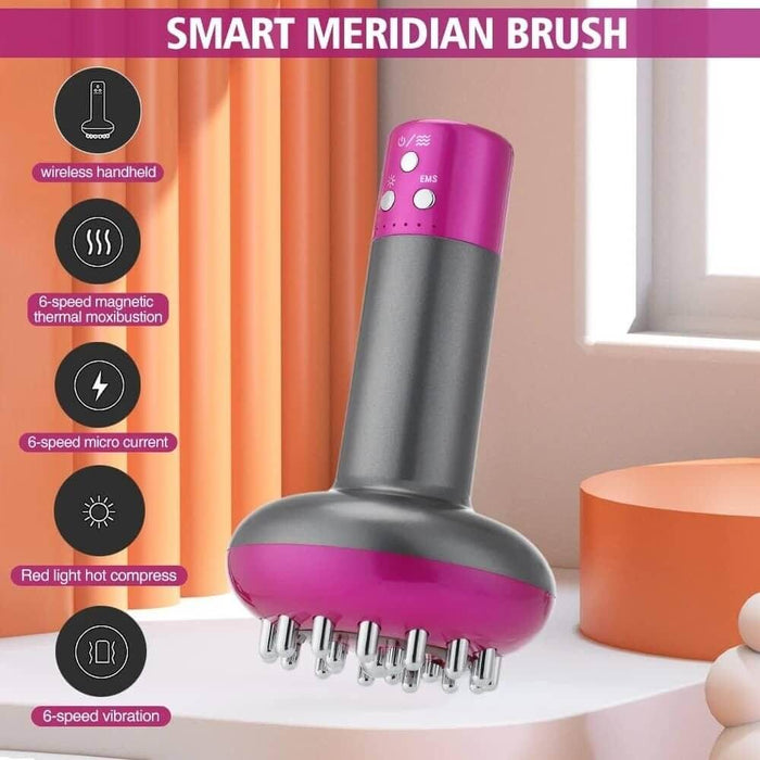 Rechargeable Guasha Body Shaping Massager Heating Meridian Scraping Fat Burner