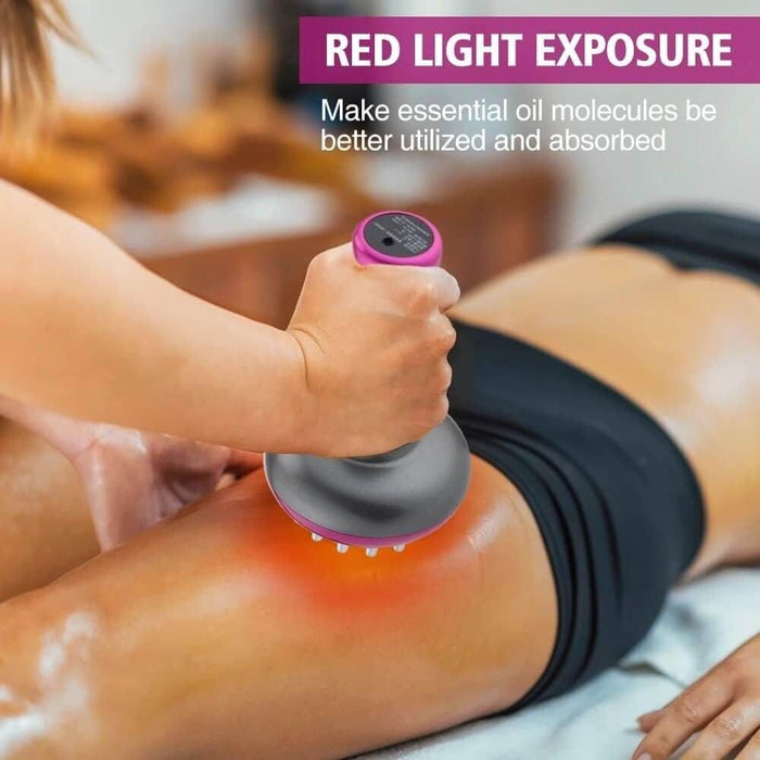 Rechargeable Guasha Body Shaping Massager Heating Meridian Scraping Fat Burner
