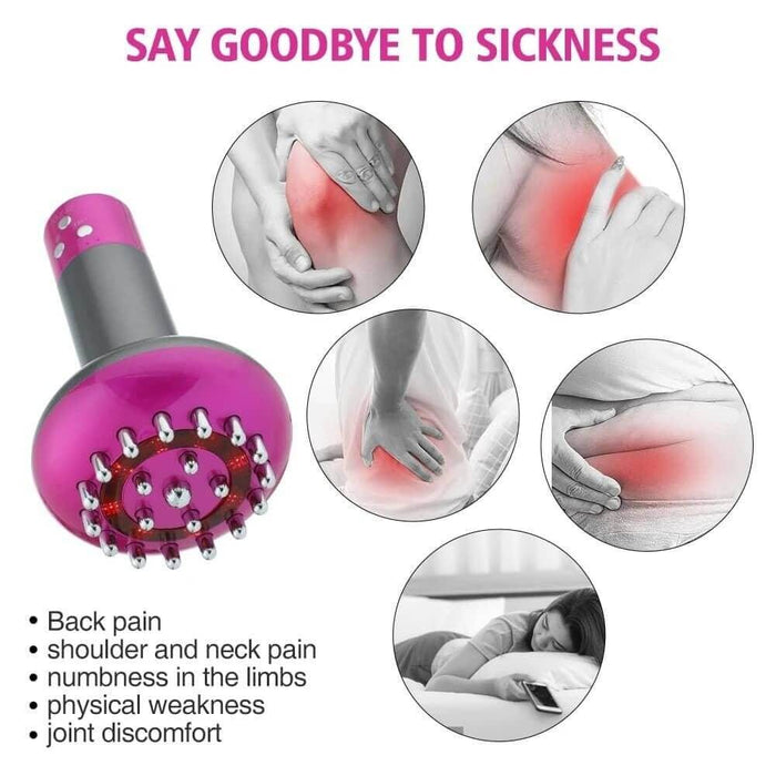 Rechargeable Guasha Body Shaping Massager Heating Meridian Scraping Fat Burner