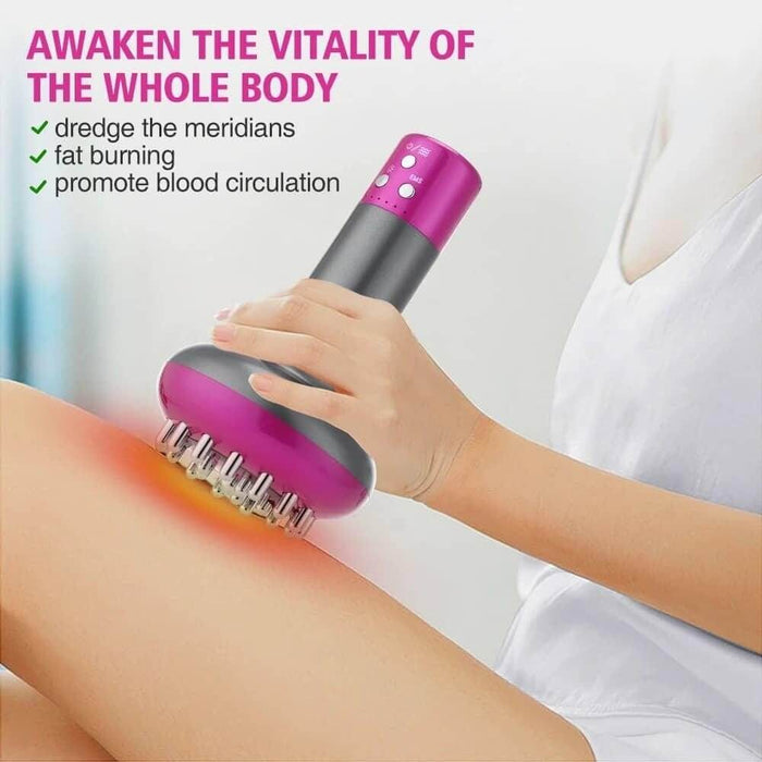 Rechargeable Guasha Body Shaping Massager Heating Meridian Scraping Fat Burner