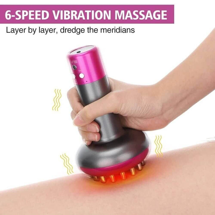 Rechargeable Guasha Body Shaping Massager Heating Meridian Scraping Fat Burner