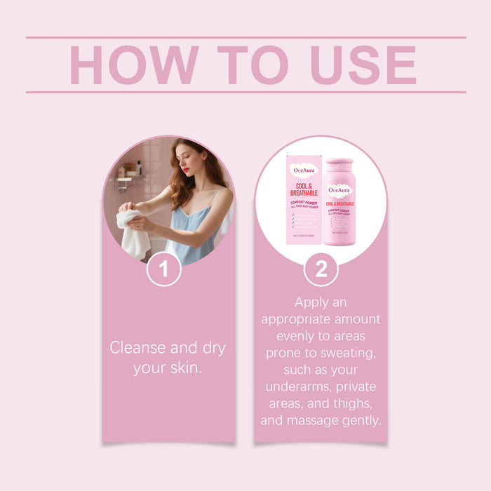 Cool & Breathable Body Comfort Powder (100 g)