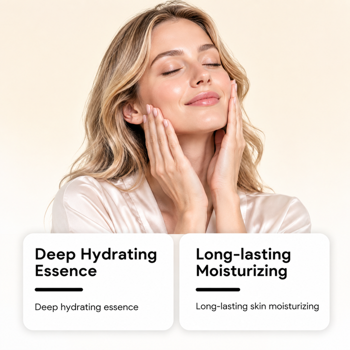 Deep Hydration Essence — Hydrating Face Serum with Vitamin E (60 ml)