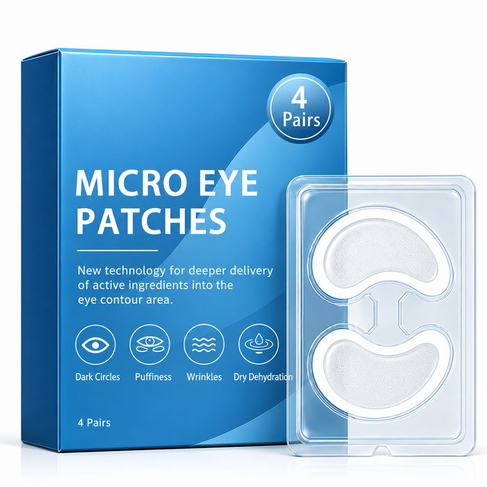 Micro Eye Patches with Hyaluronic Acid & Collagen — 8 Pairs