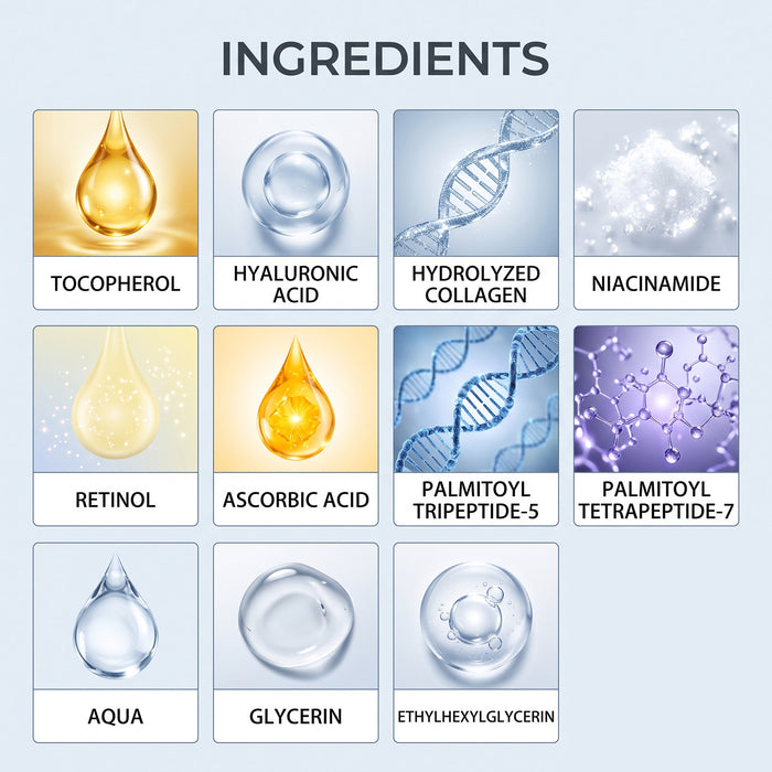 Micro Eye Patches with Hyaluronic Acid & Collagen — 8 Pairs