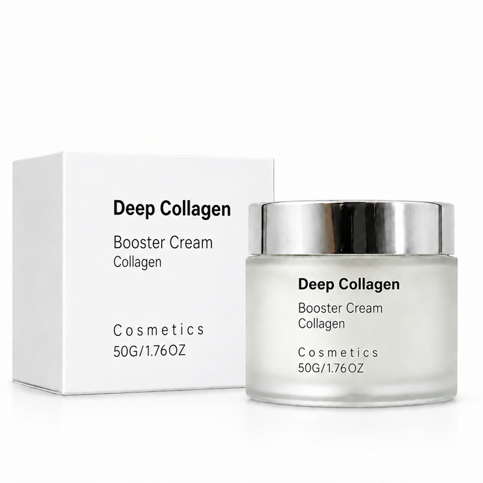 Deep Collagen Booster Cream — Hydrating Face Moisturizer with Allantoin (50 g)