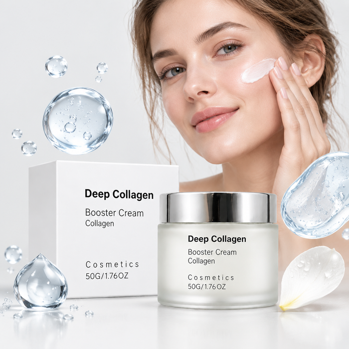Deep Collagen Booster Cream — Hydrating Face Moisturizer with Allantoin (50 g)