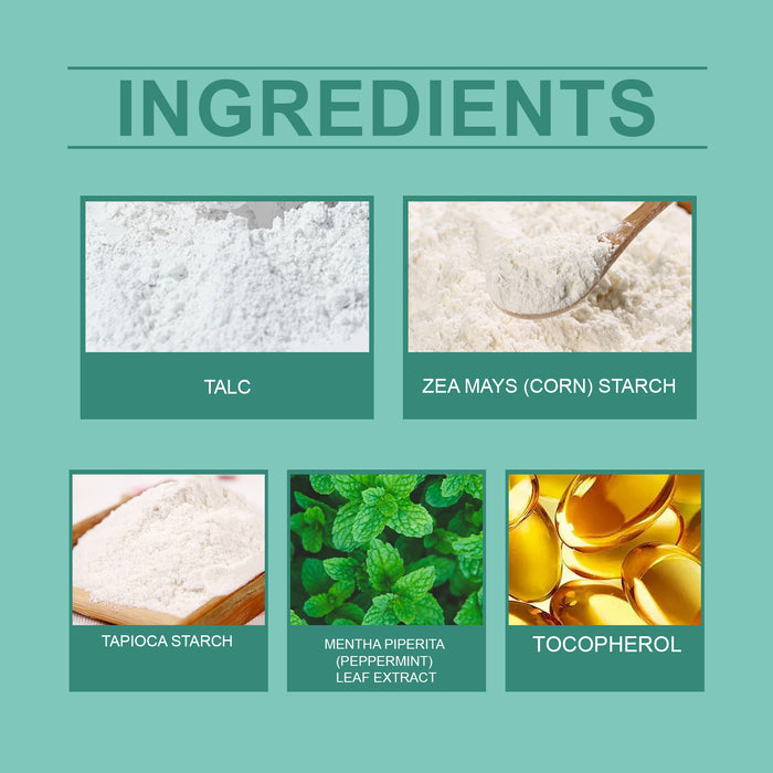 Refreshing Body Powder with Menthol (100 g)