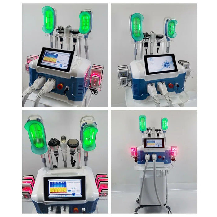 Cryotherapy Fat Freeze machine Cavitation RF Lipo Laser Slimming Vacuum Body Shape Equipment Double Chine Remove
