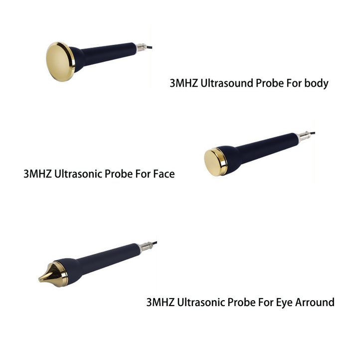 3mhz Ultrasonic Ultrasound Skin Care Wrinkel Remove Eye's Care Body Massage Stretch Marks Remove Machine