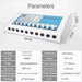 Electric Muscle Stimulator Massager EMS Fitness Slim Machine for Skin Tightening 10 Pads reshapehub 