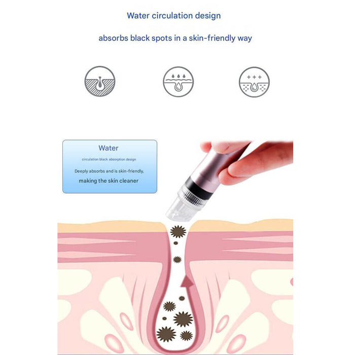 Hydrafacial Machine Deep Cleansing Blackhead Remover Face Pore Clean Anti Aging