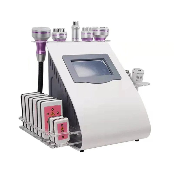New 9 in 1 40k Vacuum Ultrasound Cavitation 8 Pads Lipolaser Slimming Machine Skin Rejuvenation Spa Anti Cellulite Machine reshapehub 
