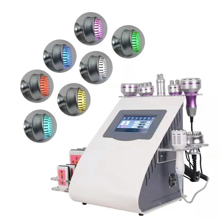 New 9 in 1 40k Vacuum Ultrasound Cavitation 8 Pads Lipolaser Slimming Machine Skin Rejuvenation Spa Anti Cellulite Machine reshapehub 