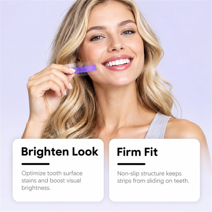 Purple Teeth Whitening Strips (7 Pairs)