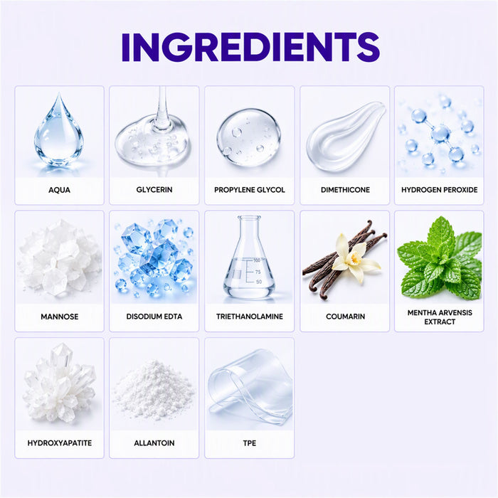 Purple Teeth Whitening Strips (7 Pairs)