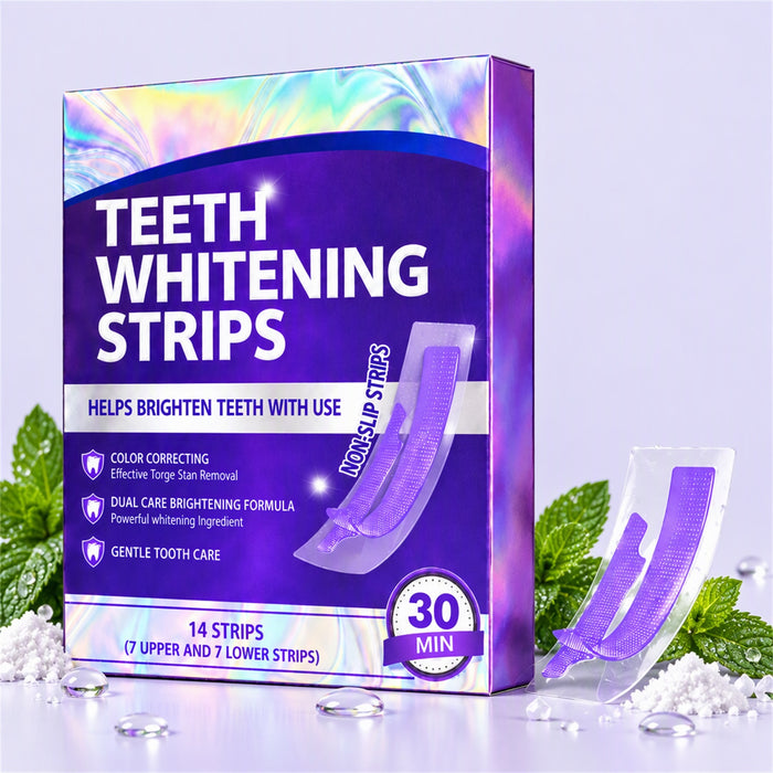 Purple Teeth Whitening Strips (7 Pairs)