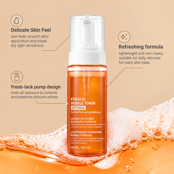 Hydrating Brightening Bubble Toner (150 ml)